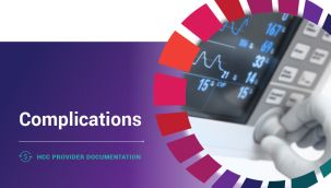 HCC Provider Documentation: Complications