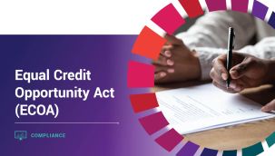 Compliance: Equal Credit Opportunity Act (ECOA)