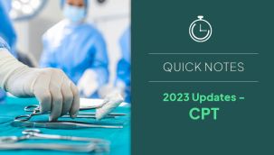 Resource Center: 2023 Updates - CPT Quick Notes